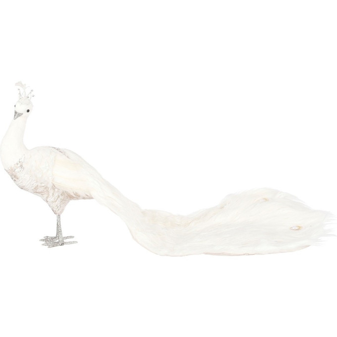 Павлин HOUSE OF SEASONS, белый, 92*36*47 см 85930